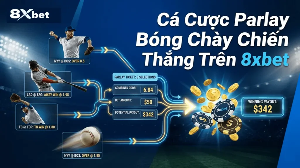 Cá Cược Parlay Bóng Chày Chiến Thắng Trên 8xbet