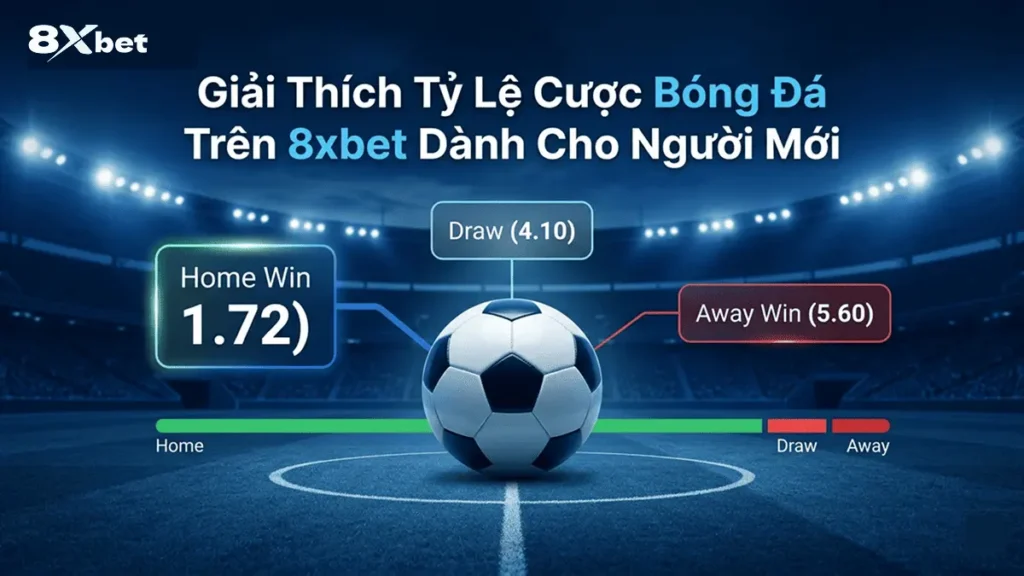 Giải Thích Tỷ Lệ Cược Bóng Đá Trên 8xbet Dành Cho Người Mới