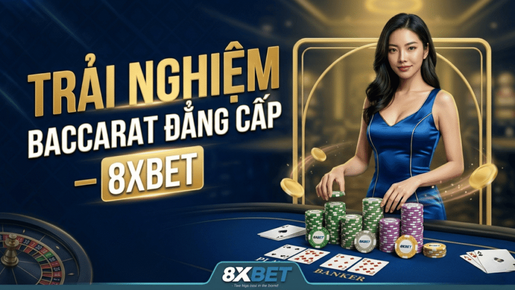 Trải Nghiệm Baccarat 8xbet Đẳng Cấp