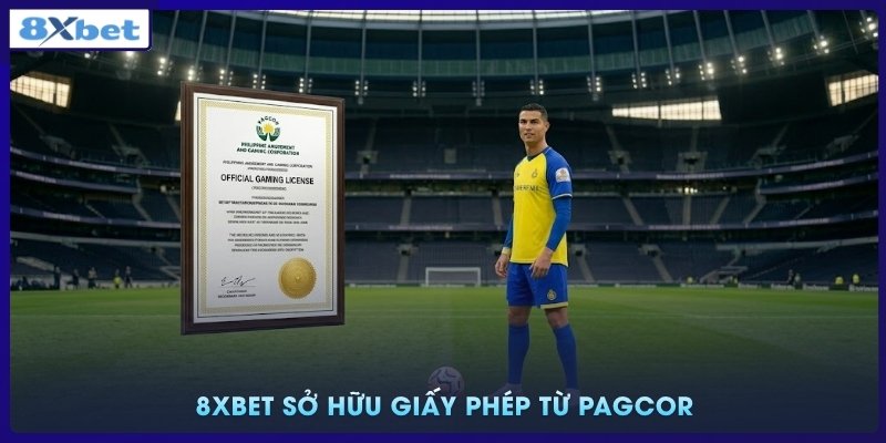 8xbet sở hữu giấy phép từ PAGCOR